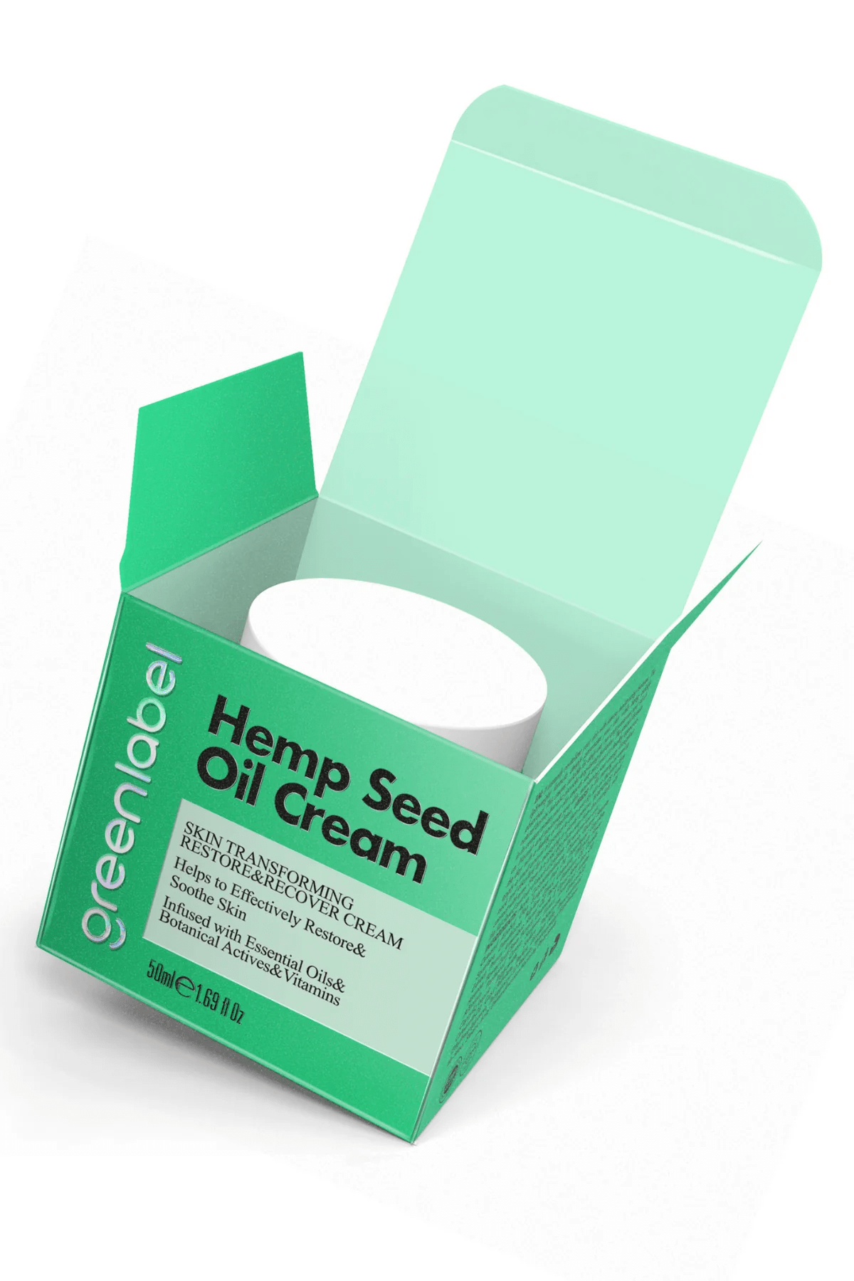 Greenlabel Hemp Oil + Zinc S.O.S. Support Cream 50 ml. - Image 3