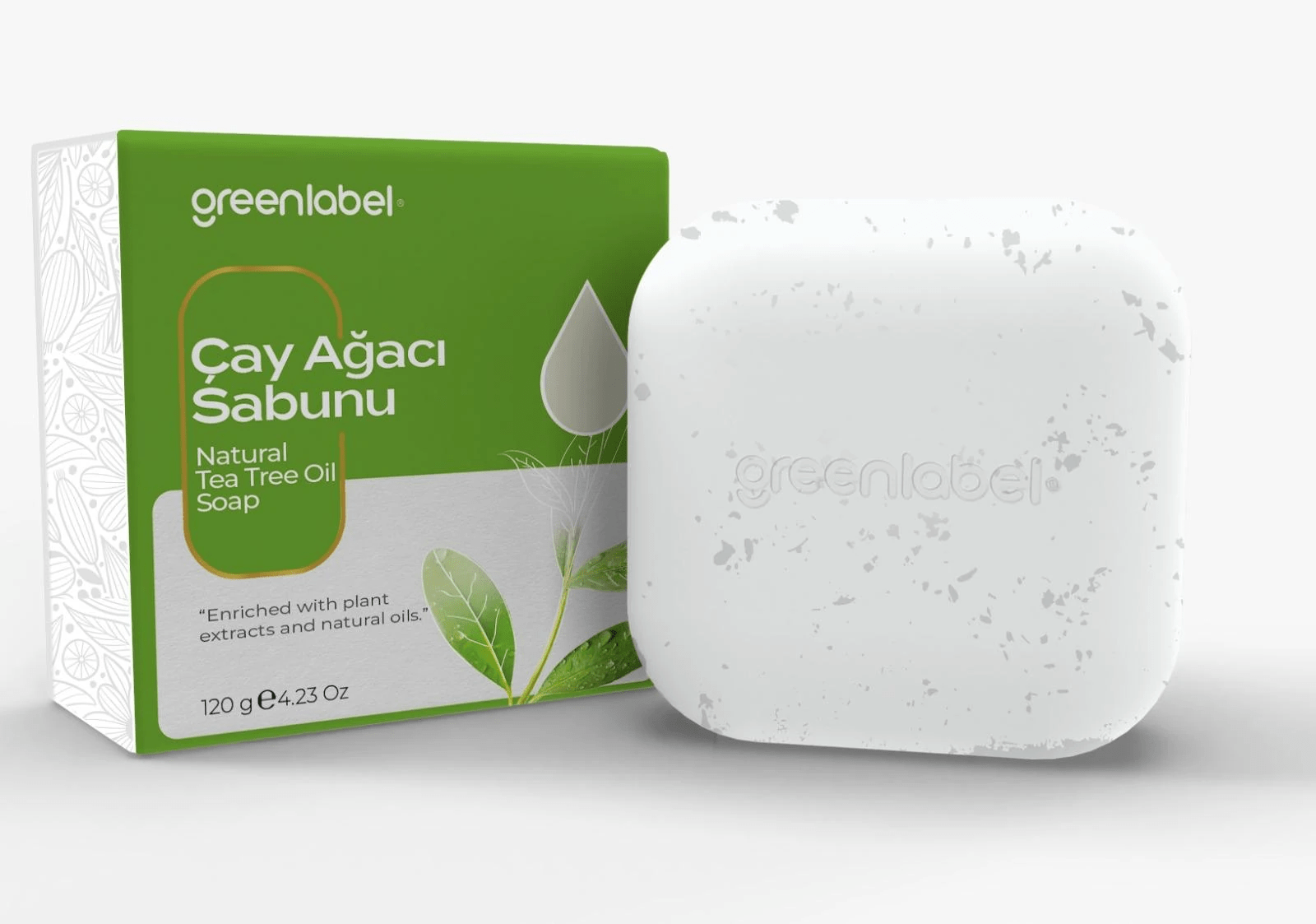 GREENLABEL Natural Tea Tree Oil Soap 120 gr.