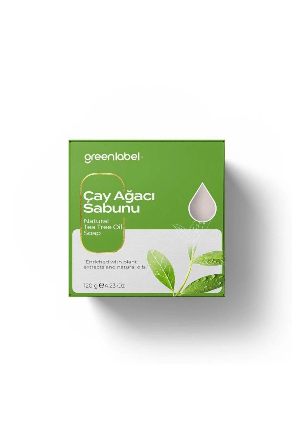 GREENLABEL Natural Tea Tree Oil Soap 120 gr. - Image 3