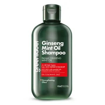 Greenlabel Ginseng & Mint Oil - Man Shampoo - Antidandruff and Anti Hair Loss 400 ml.