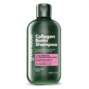 Greenlabel Collagen & Biotin & Horse Tail Shampoo - Volumizer, Grow up 400 ml.